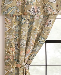 Rose Tree Belle Floral Tailored Window Valance, 80" x 17"