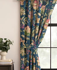 Rose Tree Secret Garden Floral Tailored Drapery Panel Set, 50" x 84"