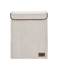 Danya B Collapsible Corduroy Laundry Hamper Storage