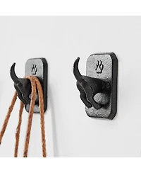 Danya B 4 Piece Dog Tail Wagging Decorative Wall Hook Set