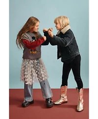 Desigual Boys Boys's with sherpa collar Jacket