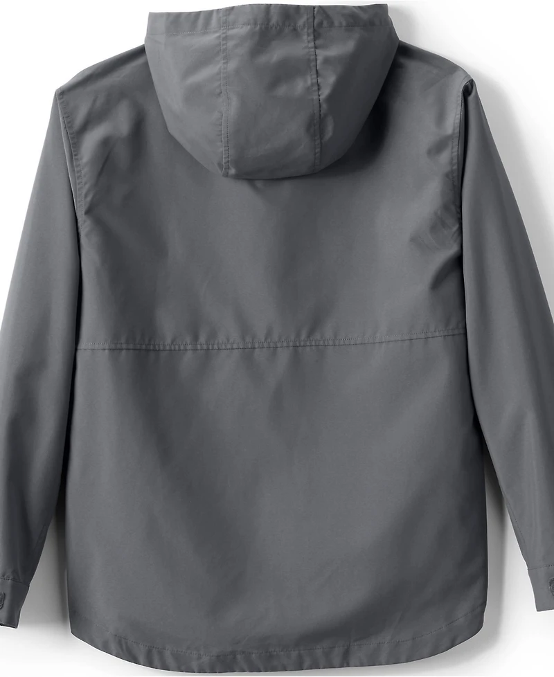 Lands' End Men's Unisex Wind Anorak Jacket