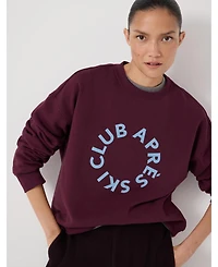 Hush Women's Apres Ski Club Graphic Sweatshirt