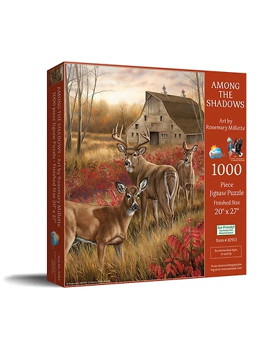 SunsOut Among the Shadows 1000 piece Jigsaw Puzzle for Adults