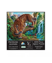 SunsOut Prowling Leopard 1000 piece Jigsaw Puzzle for Adults