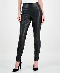 I.n.c. International Concepts Women's Faux-Leather Leggings, Created for Macy's