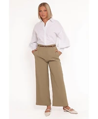 Petal and Pup Women's Ceres Belted Wide Leg Pant