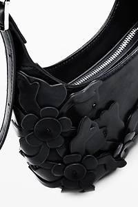 Desigual Women's Small floral applique bag