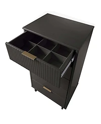 Manhattan Comfort Granville 24" Solid Wood 5-Drawer Chest