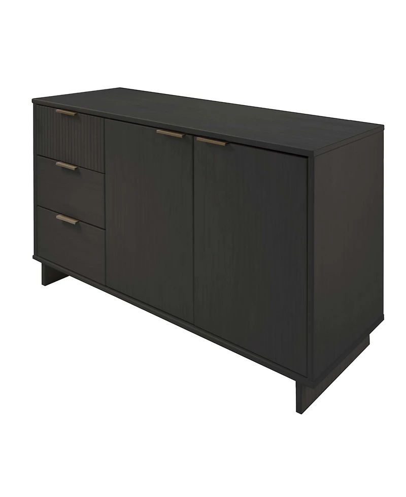 Manhattan Comfort Granville 55" Solid Wood Sideboard