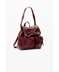 Desigual Women's Small shiny backpack with bow