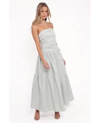 Petal and Pup Women's Blanche Strapless Maxi Dress