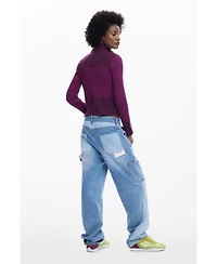 Desigual Men's Patch denim trousers