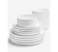 The Cellar Morgan Stackable 12-Pc. Dinnerware Set, Service For 4