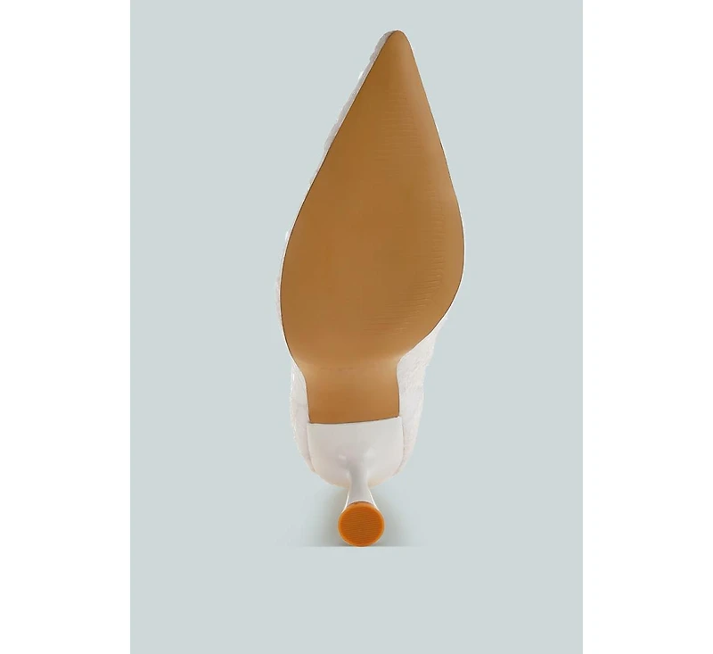 Samia Sequin Lace Boots