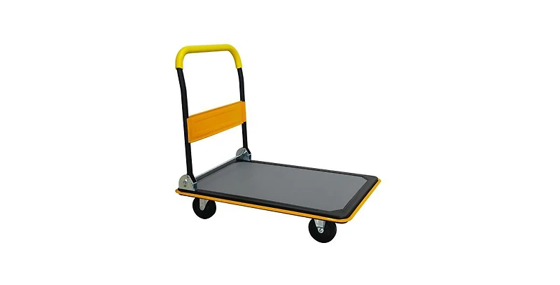 Platform Truck Hand Truck Large Size Foldable Dolly Cart for Moving Easy Storage and 360 Degree Swivel Wheels 660lbs Weight Capacity