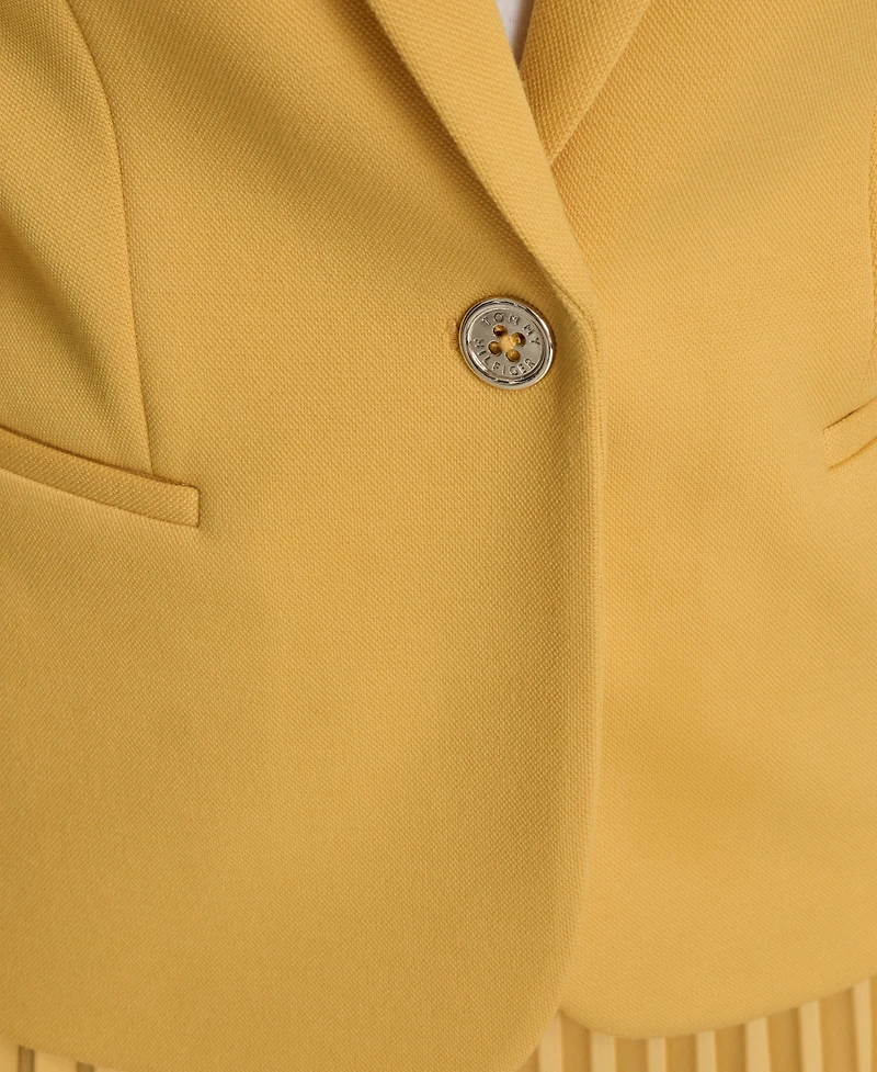 Tommy Hilfiger Women's One-Button Blazer