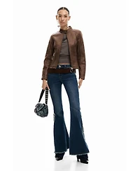 Desigual Women's Mandarin collar jacket