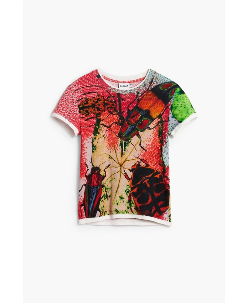 Desigual Women's T-shirt designed by Mr. Christian Lacroix
