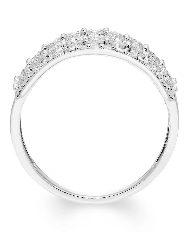 Macy's Diamond Band Ring (1/4 ct. t.w.) in 10k White Gold