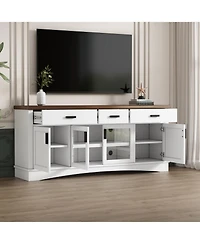 Slickblue Laundry Basket with Wheels Rolling Laundry Hamper with Blanket Storage