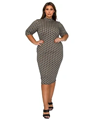 L I V D Plus Gallarda Midi Dress