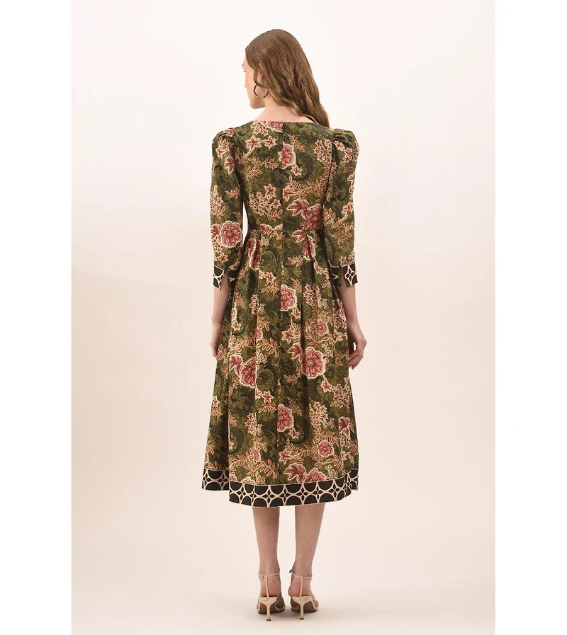 Celina Moon Women's Mirellie Midi Dress