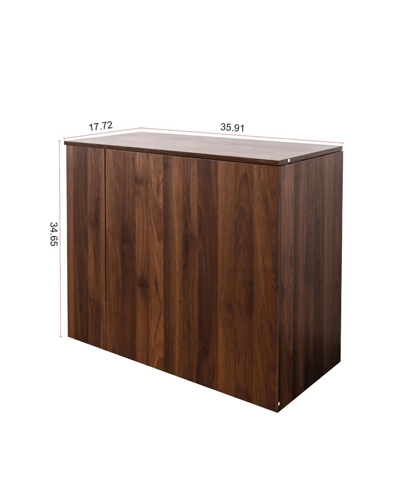 Streamdale Furniture Computer Desk with Drawers & Extendable Table