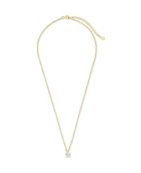 Sterling Forever Asscher Prong Set Pendant