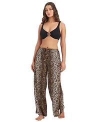 Bar Iii Feline Fine Printed Waist Side Lit Drawstring Pants, Macy's Exclusive