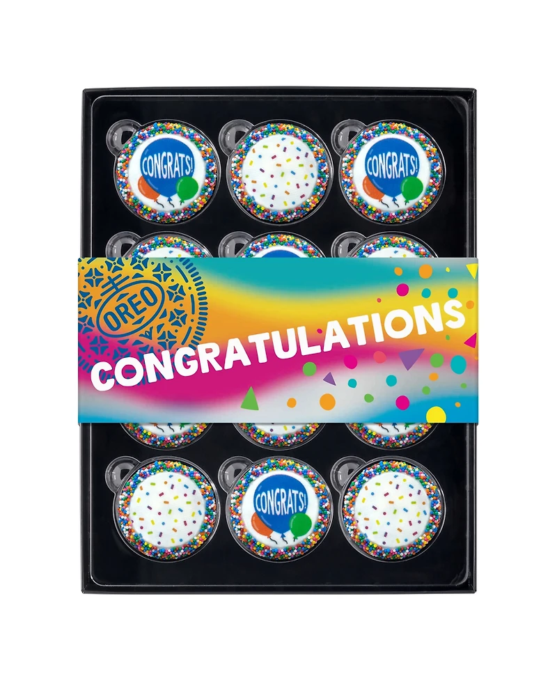 Oreo Congratulations Chocolate Cookies Box, 12-Pc.