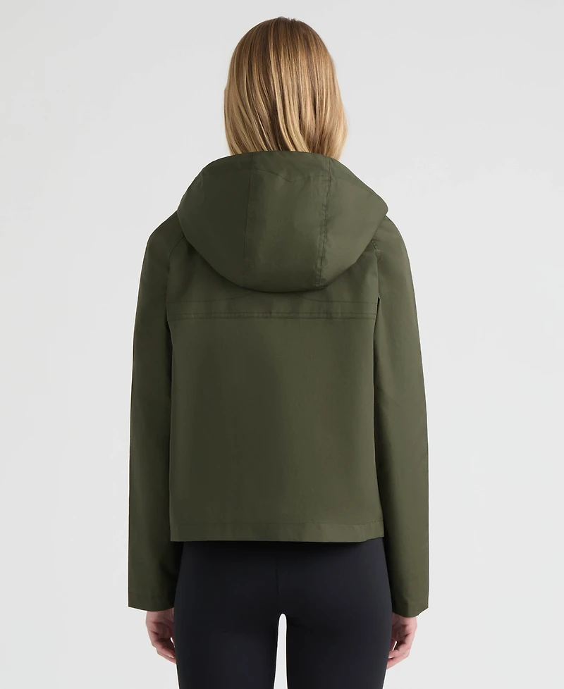 Hunter Women's Julia Cotton Water Repellent Short Rain Jacket