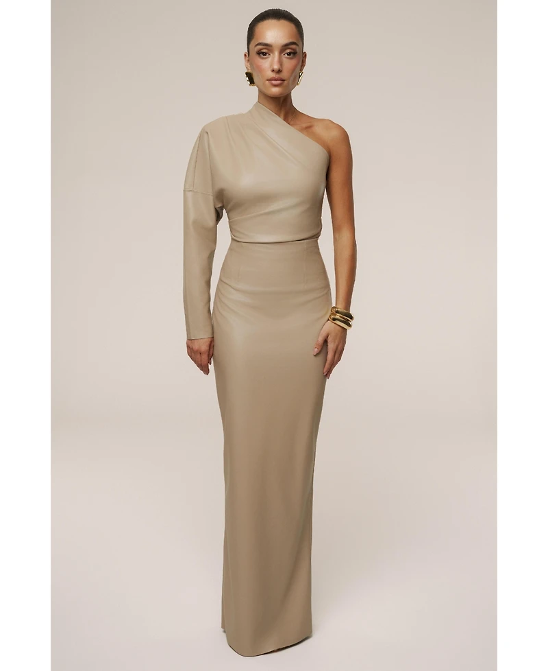 Jluxlabel Women's Demi One Shoulder Top