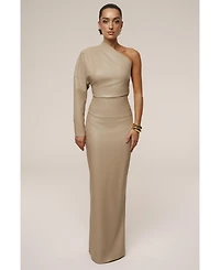 Jluxlabel Women's Demi One Shoulder Top