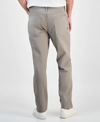 Alfani Men's Five-Pocket Straight-Fit Twill Pants, Created for Macy's