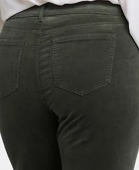 Nydj Plus Marilyn Straight Corduroy Pants