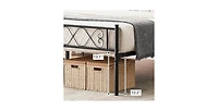 gaomon Modern Bed Frame, Metal Platform Bed with Headboard and Footboard