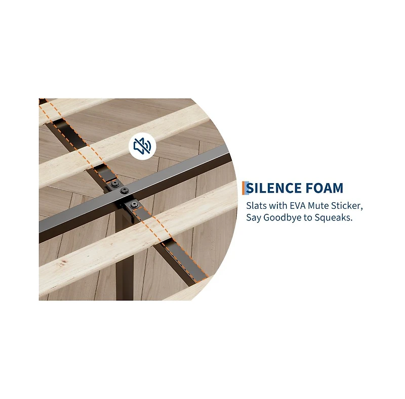 Gaomon Full Size Velvet Bed Frames with Headboard,Upholstered Platform Bedframe with Wood Slats,Solid and Stable