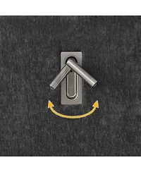 Streamdale Furniture Queen Size Chenille Upholstered Bed Frame with Pleated Design - Dark Grey