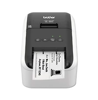 Brother Ql-800 5 in. x 8.75 in. x 6 in. 93 Labels/min Print Speed High-Speed Professional Label Printer