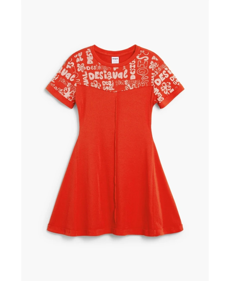 Desigual Girls short sleeves Knit Dress