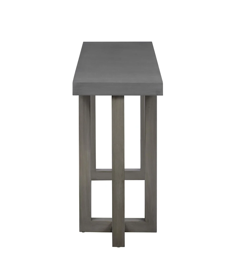 Streamdale Furniture Geometric Console Table - Pine Legs