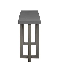 Streamdale Furniture Geometric Console Table - Pine Legs
