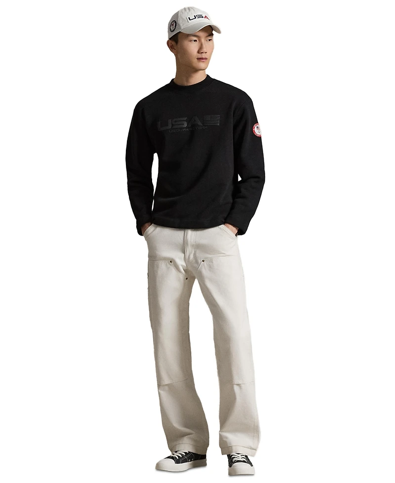 Polo Ralph Lauren Men's Team Usa Mock Neck Sweatshirt