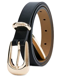 Ettika Modern Saddle Leather Belt
