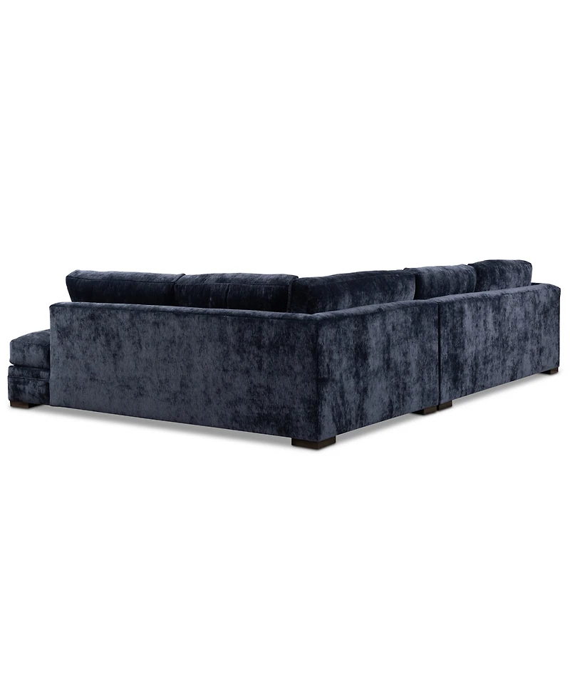Furniture 2-Pc. Triana Chaise Sofa