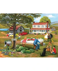 SunsOut Family Cookout piece Jigsaw Puzzle for Adults