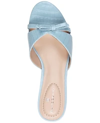 Bandolino Women's Rissie Bow Slip-On Dress Sandals