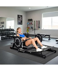 BalanceFrom Fitness Hip Thrust Machine, Adjustable Synclock Lever for Home Gym