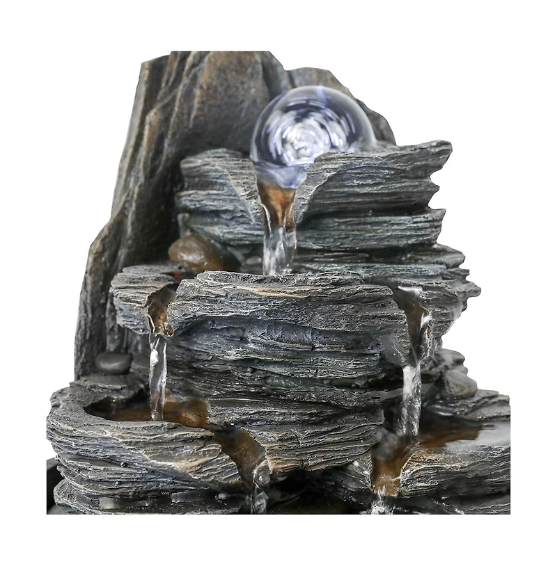 SunJet 9.8” Rockery Indoor Water Fountain